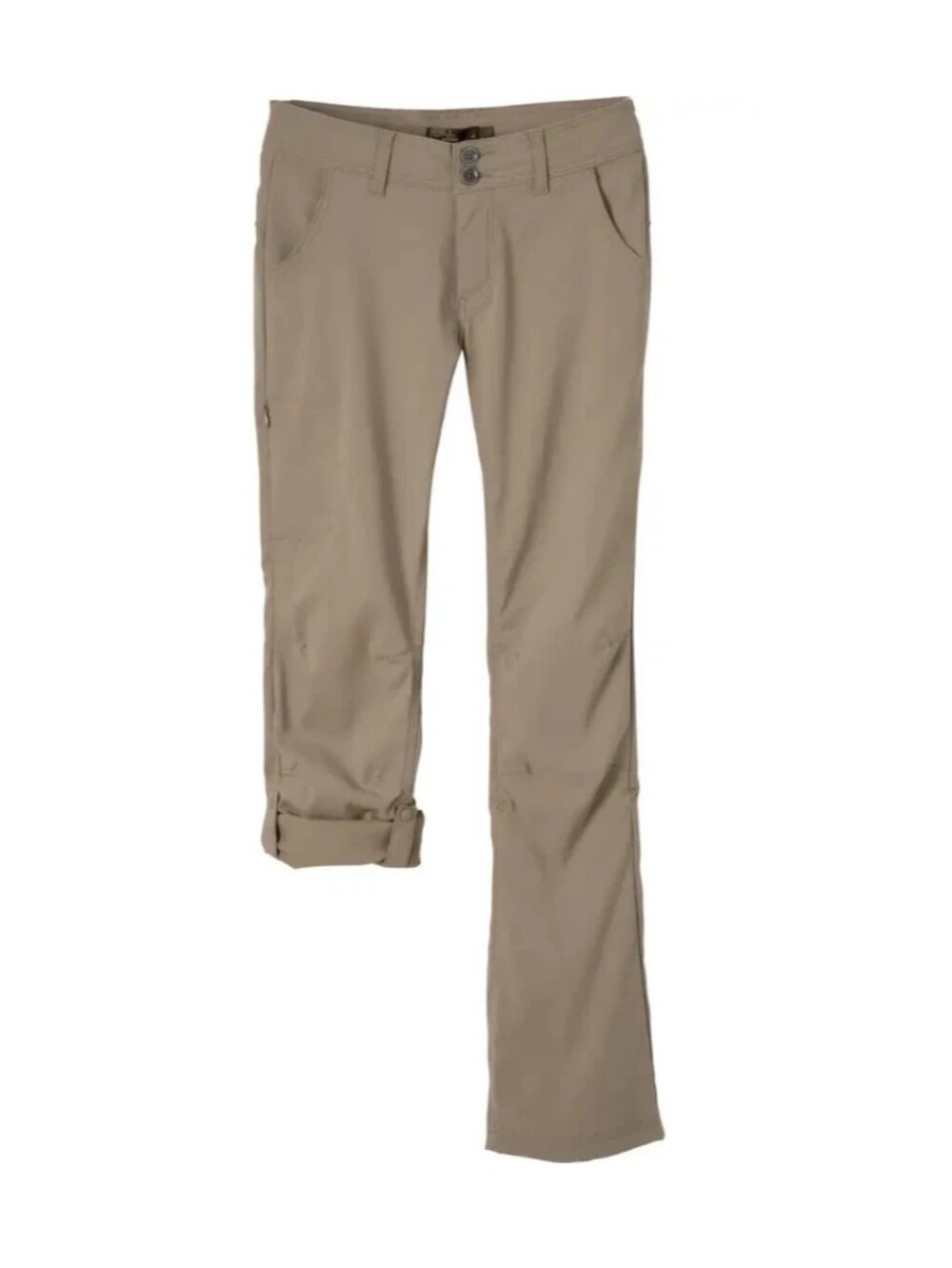 Prana Halle Low Rise Bootcut Convertible Pants 14 Khaki